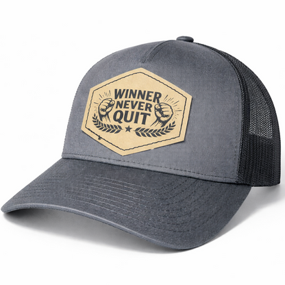 Winner never quit